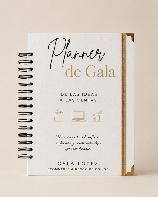 Planner de Gala A5 | Agenda Profesional