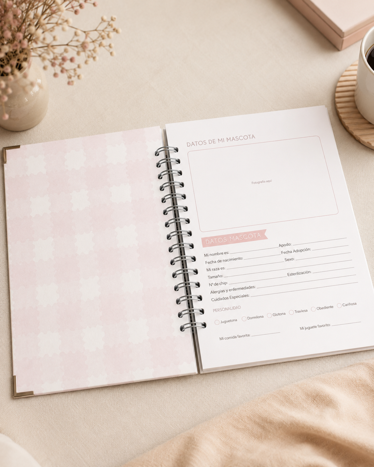 Agenda de Salud para Mascotas Personalizada