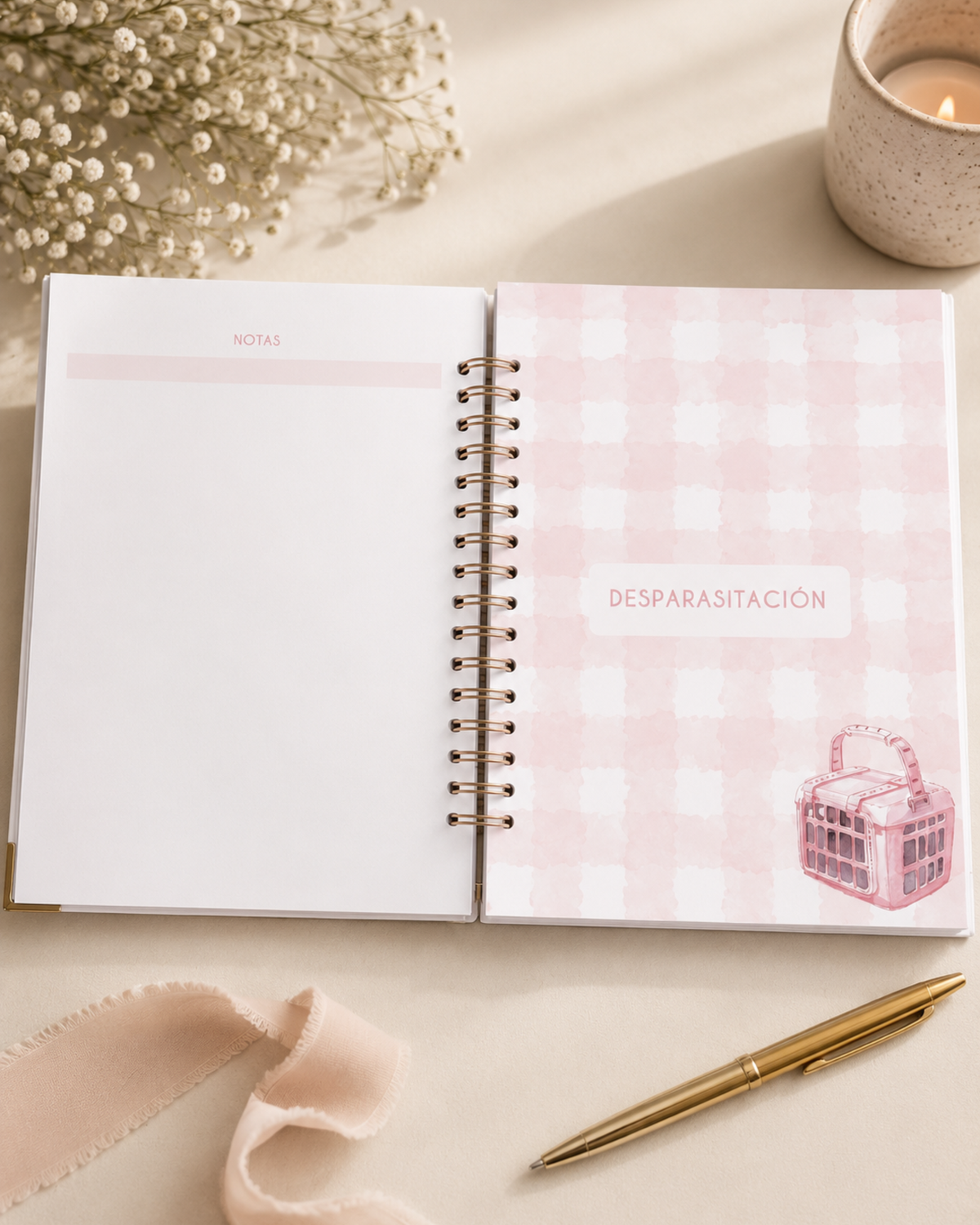 Agenda de Salud para Mascotas Personalizada