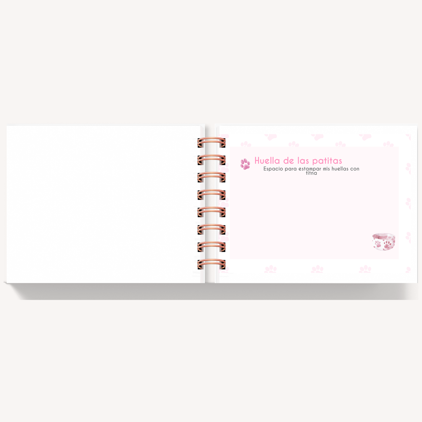 Álbum de Recuerdos de Mi Mascota Personalizado
