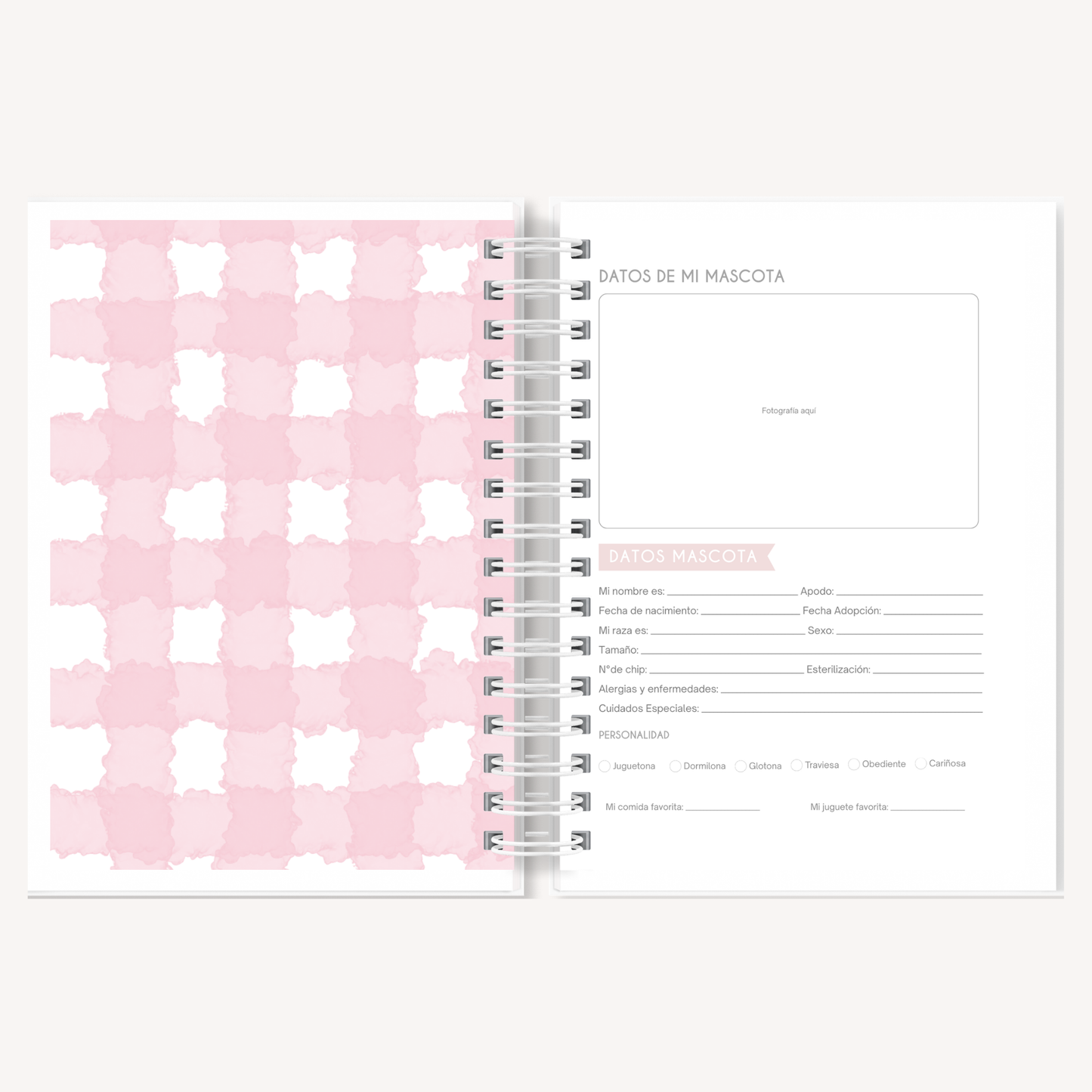 Agenda de Salud para Mascotas Personalizada